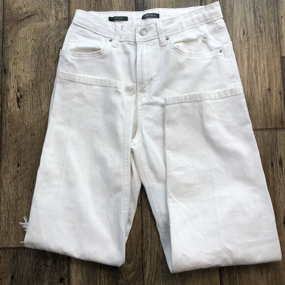 Wild Fable Women High-Rise 90s Relaxed Straight Dad Jeans Distressed 4… - Picture 2 of 13